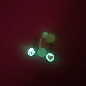 Glow in the dark Belly / Naval Ring